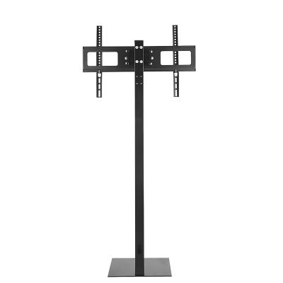 China TV Loading 32-60inch TV Stands Desk Floor Table Led LCD Monitor Swivel Mount Bracket Height Adjustable Display Modern Steel Metal Tilt for sale