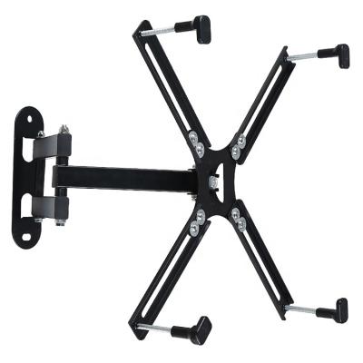 China Full Metal Motion Most Foldable 15-27 Inch TV Wall Mount Bracket LCD LED Swivel Stand Monitor Arm Retractable Display for sale