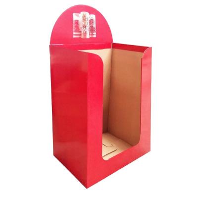 China Custom Full Color Pesonalizable Corrugated Cardboard Paper Bins For Recycle H1506187-K for sale