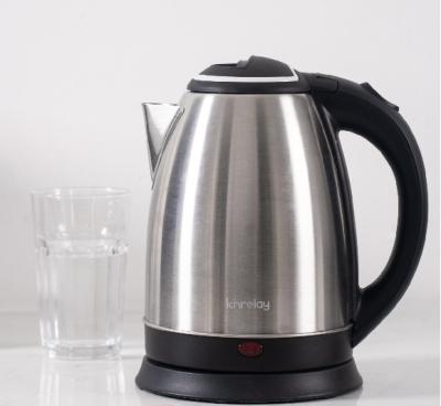 China 360 Degree Rotation Base Cheap Home Appliance 1.8 Liter Stainless Steel Electric Water Kettle for sale