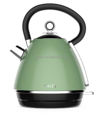 China 360 Degree Rotation Base 304 Stainless Steel Classic Style 1.7L Water Heater Electric Kettle for sale