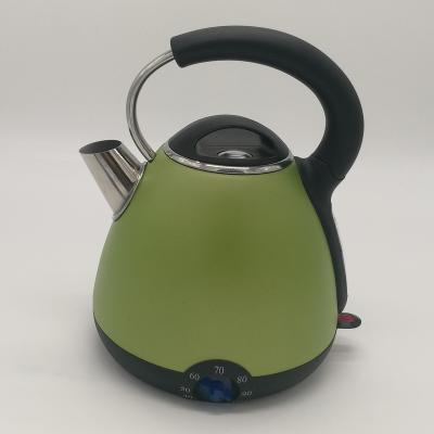 China 360 Degree Rotation Base Thermometer Keep Temperature Control Electric Water Kettle Hot for sale