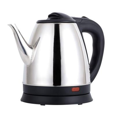 China 360 Degree 1.2l 1350w Rotation Base Customized Long Spout Short Gooseneck Electric Kettle With Copper Power Cord for sale