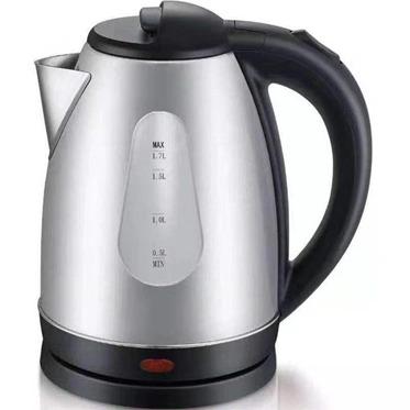 China 360 Degree Rotating Base Stainless Steel 1.8L 1500w with Water Meter Window Electric Kettle for sale