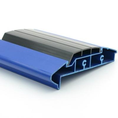 China Exterior Customized Color PVC U Channel Hotel U Shaped Plastic Channel Plastic Profiles for sale