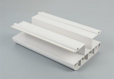 China Aging Resisten Rigid PVC Extrusion Profiles ABS PP Pet Channel Extruded Strips for sale