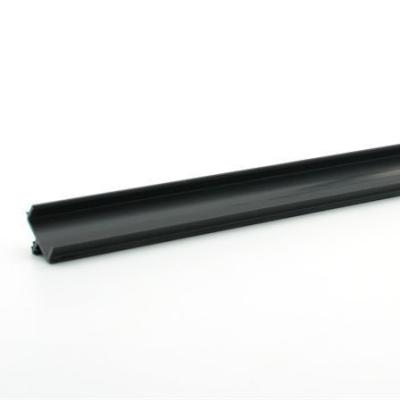 China UV Protection Black Pvc PC Profile Pvc Upvc Extrusion Profiles for sale