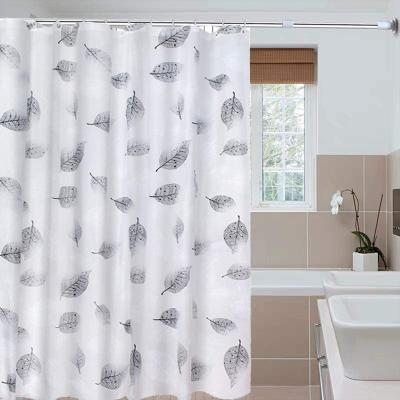 China Cheap Custom Made Peva Print Shower Curtain Ready Made for sale