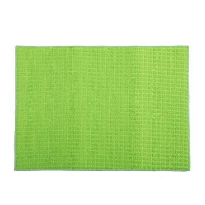 China Sustainable Microfiber Drying Mats Washable Kitchen Super Absorbent Dish Drying Mat Polyester for sale