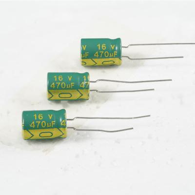 China Customizable Switching Power Supplies Factory Price With Super High Voltage Capacitor 470UF 16V Aluminum Electrolytic Capacitors for sale