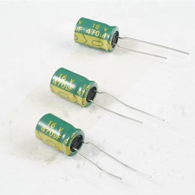 China Customizable Switching Power Supplies Factory Price With High Quality 470UF 16V Aluminum Electrolytic Capacitors for sale