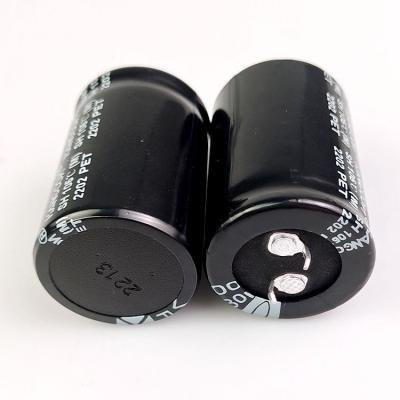 China Power Supply Special Price Super Capacitor Battery 220UF 450V Aluminum Electrolytic Capacitor For Transmission Equipment Fields for sale