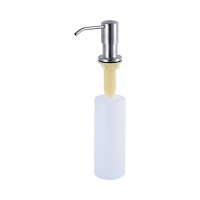 China High Quality Fast Shipping Liquid Soap Dispenser Stainless Steel Soap Dispenser Double Kitchen Sink Soap Dispenser Hand Wash Cleaning Manufacturer for sale