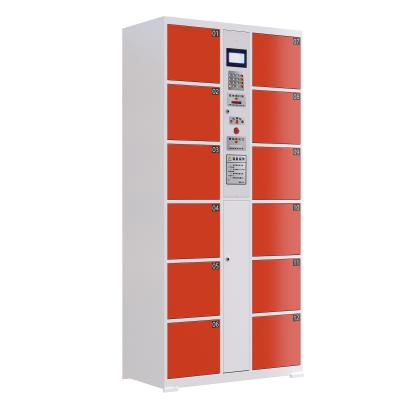 China Steel Public Electronic Locker Storage Cabinet Digital Parcel Locker Box Smart Parcel Locker Te koop