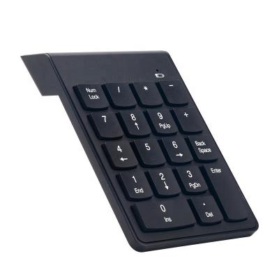 China Anti-ghosting Factory Price Super Slim Keypad 2.4GHz Numeric Wireless Number Keyboard Pad For Computer for sale