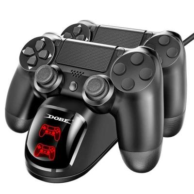 China Game Player OEM Controller Dual USB Charger Handle Dock Station Holder Fast Charging Charger For Game Joypad Joystick Controller for sale