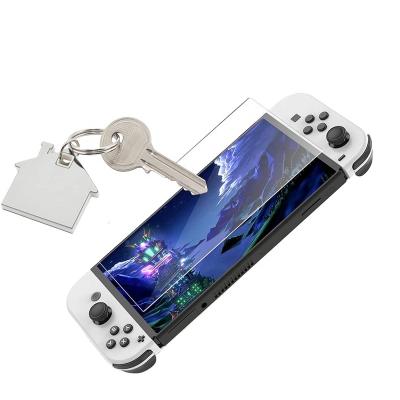 China Video Game Player Amazon Hot Sale 2.5D 9H Tempered Glass Screen Protector Glass Cover Film For Nintendo Switch OLED for sale