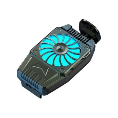 China Adjustable Factory Price Smartphone Cooling Android Mobile Phone Cooler Stand Fan Heatsink for sale