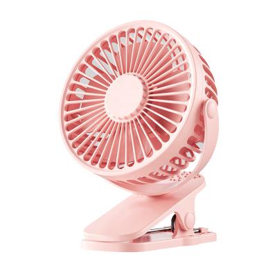 China With 360 Degree Usb Arming String Small Electric Fan Rechargeable Battery Charging Portable Clip On Desk Mini Fan for sale