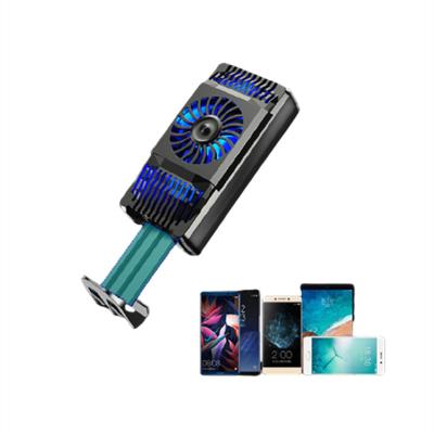 China Wholesale Adjustable Promotional Unique Design Cooling Fan Metal Gaming Mobile Phone Portable Cooler for sale