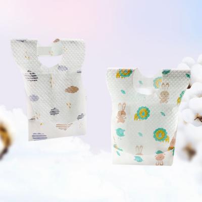 China Free Sample Antibacterial Comfortable Waterproof Fancy Wholesale Baby Bodysuit Disposable Bibs For Consumption for sale