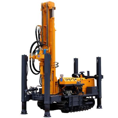 China Water Wells Rock Drill Rig Factory Direct Sale ACYX180 180 Meters Mining Crawler Drilling Rig Rubber Water Well Drilling Rig Machine for sale