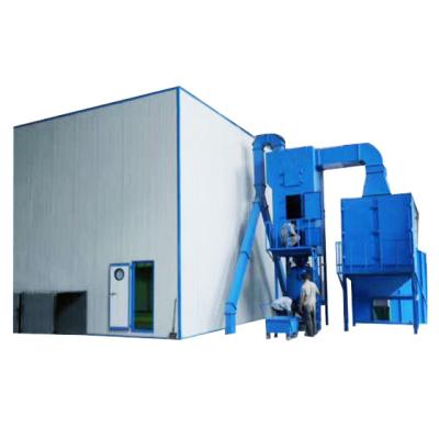 China Construction Material Shops Q26 Manual Firing Blast Chamber / Cabin Steel Room / Cabinet for sale