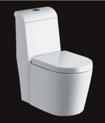 China Bathroom Sanitary Ware Ceramic Washdown One piece Toilet with 10cm/4inch diameter outlet K for sale