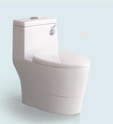 China Bathroom Sanitary Ware Ceramic Siphonic One piece Toilet/WC/Toilet seat/Floor mounted for sale