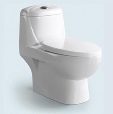 China Bathroom Sanitary Ware Ceramic Siphonic One piece Toilet/WC/Toilet seat/Floor mounted for sale