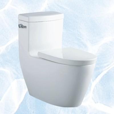 China Bathroom Sanitary Ware Ceramic Siphonic One piece Toilet/WC/Toilet seat/Floor mounted for sale