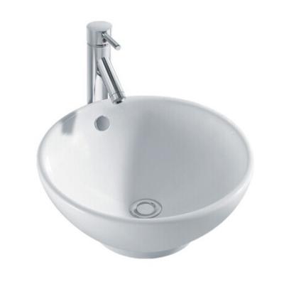 China Bathroom Sanitary Ware Ceramic Sinks White Color Art Basin/Round Hand Wash Basin ALK-345 for sale