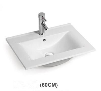 China Mounting Above Cabinet Ceramic Sinks Sanitary Ware Cabinet Basin Bathroom Hand Wash Basin for sale