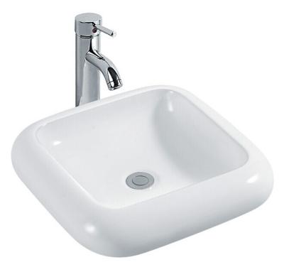 China Countertop Mounting Basins Ceramic Sinks Sanitary Ware Art Basin Bathroom Washing Basin for sale