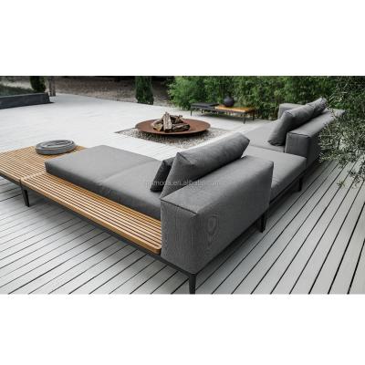 China Garden Sofas Outdoor Waterproof Professional Furniture Big Lots Anti-UV Manufacturer China Outdoor Sofas Set for sale