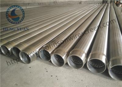 China SUS 304 Johnson Wedge Wire Screens Wedge-Draht-Filter-starke Korrosionsbeständigkeit zu verkaufen