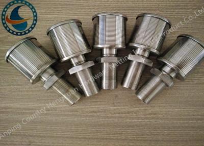 China Solo alto funcionamiento de filtración de Johnson Screens Water Filter Nozzle en venta