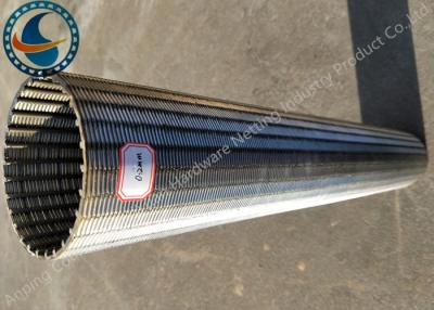 China 0.2mm gekerbter Johnson Wedge Wire Screens Chemical/thermisches beständiges zu verkaufen