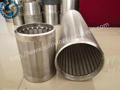 China Hohes effektives magnetisches Edelstahl-Material Johnson Wedge Wire Screens Nons zu verkaufen