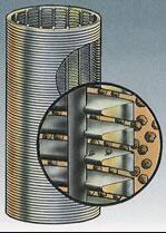 China Des Edelstahl-304 Schlitz-Größe Johnson Wedge Wire Screens For-Grundwasser-0.25mm zu verkaufen