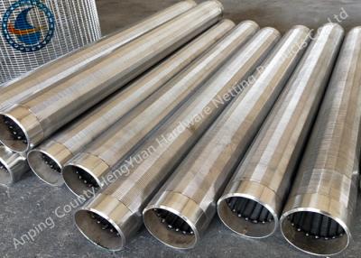 China Roestvrij staal Johnson Water Well Screen Tube/Johnson V het Draadscherm Te koop