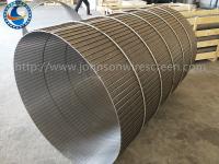 China Binnendiameter 1250mm het Afvalwater van Draadmesh drum full welded for Te koop