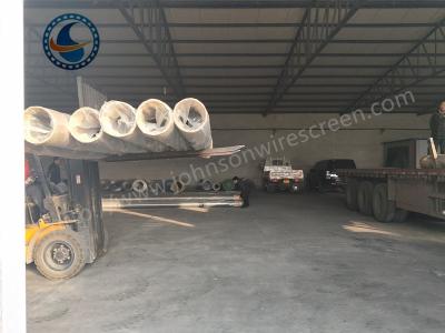 China Fluxo alto Johnson Wedge Wire Screen/controle areia de Johnson Screen For Water Well à venda