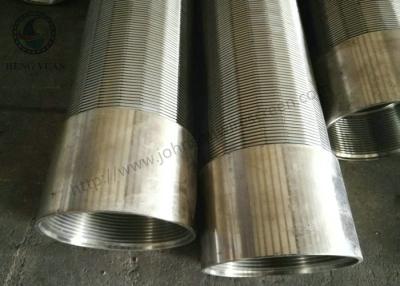 China SS 205/304/316/316L Johnson Screen Pipe, Johnson Wire Wrap Screen Tube en venta