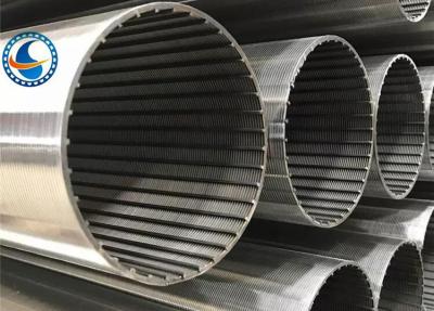 China acero inoxidable del filtro de Johnson Type Wedge Wire Screen de la ranura de 0.5m m en venta