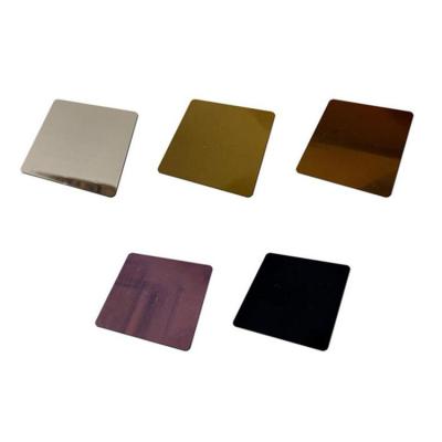 China Modern PVDF PE Panel Mirror Construction Aluminum Composite Wall for sale