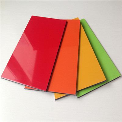 China Modern Glossy Aluminum Composite Panel ACP PVDF FEVE Exterior Wall Cladding Panels for sale