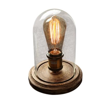 China Modern bedside table lamp with edison bulb for sale