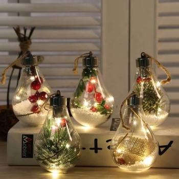 China Europe LED Light Up Christmas Tree Ornaments for sale