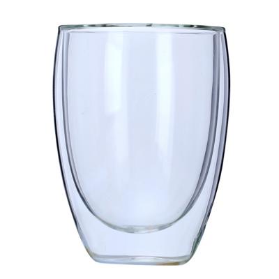 China Viable Double Wall Stemless Wine Glass for sale